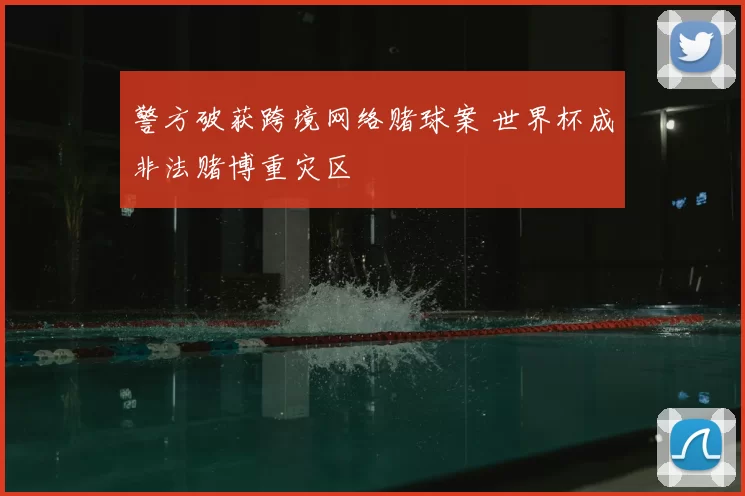 警方破获跨境网络赌球案 世界杯成非法赌博重灾区