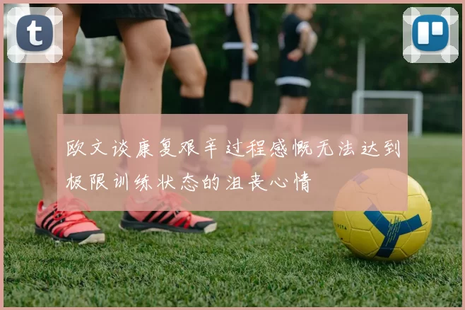 欧文谈康复艰辛过程感慨无法达到极限训练状态的沮丧心情