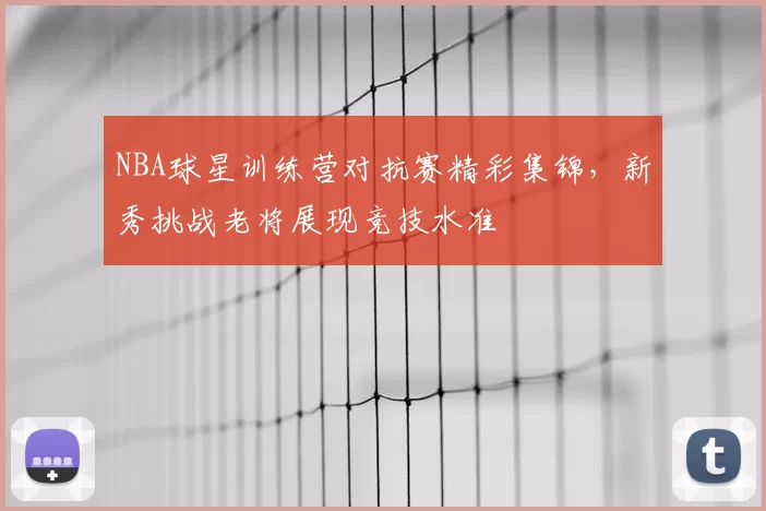 NBA球星训练营对抗赛精彩集锦，新秀挑战老将展现竞技水准